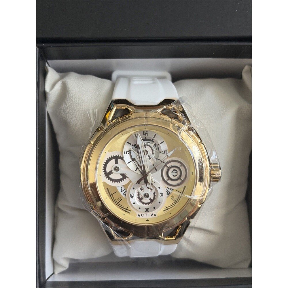 Invicta Activa Drift X Men's Watch - 44mm, White (ACW9349-010)